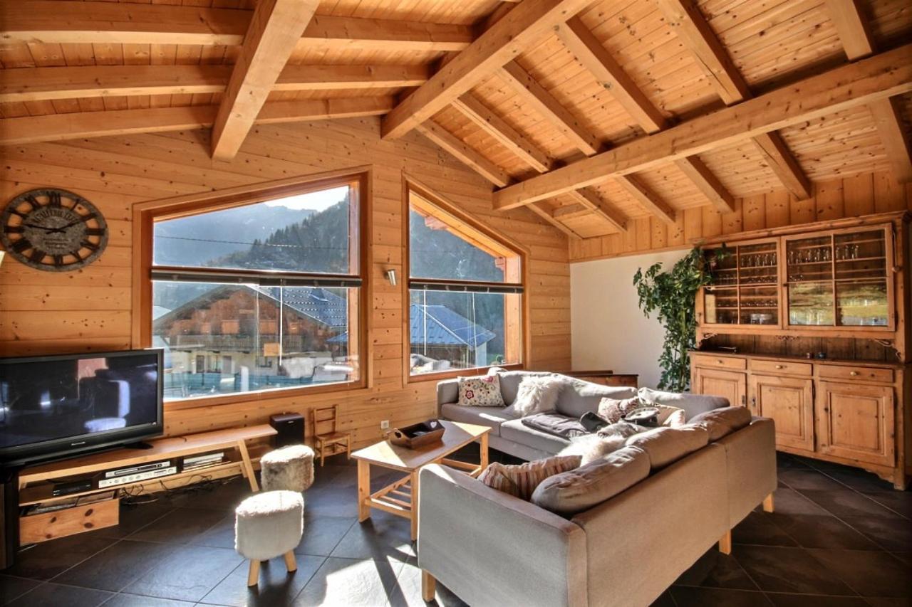 Chalet Individuel -Sauna - Wifi- Saint Jean D'Aulps - 14 Personnes - Chalet Coffy 外观 照片