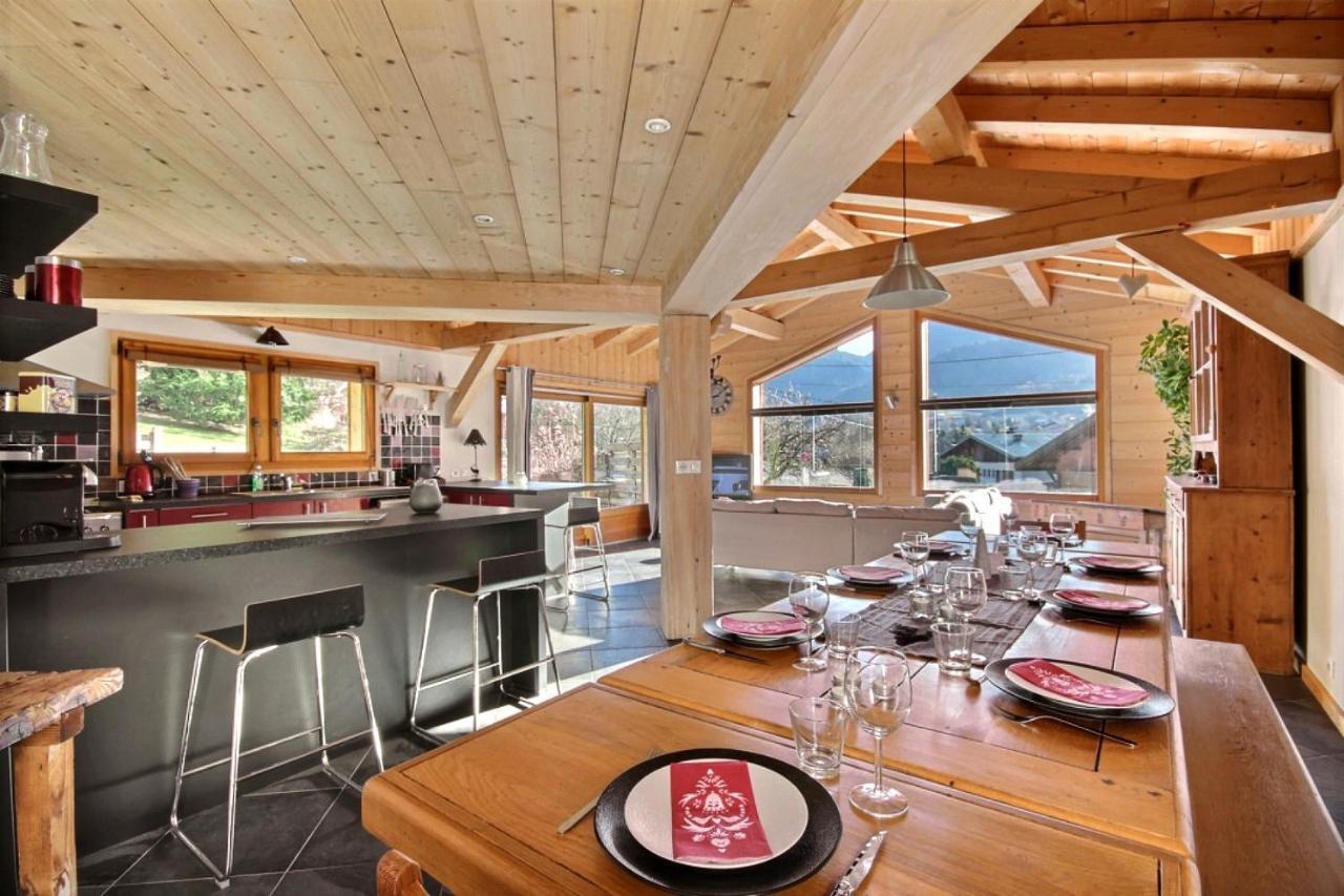 Chalet Individuel -Sauna - Wifi- Saint Jean D'Aulps - 14 Personnes - Chalet Coffy 外观 照片