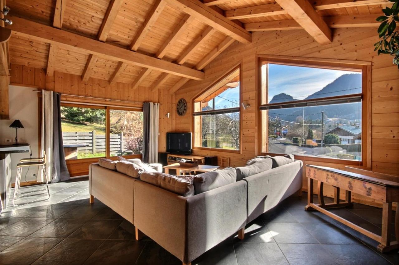 Chalet Individuel -Sauna - Wifi- Saint Jean D'Aulps - 14 Personnes - Chalet Coffy 外观 照片